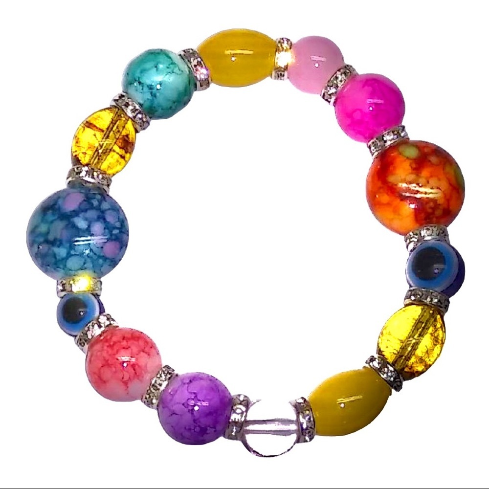 Rainbow Aura Fashion Bracelet